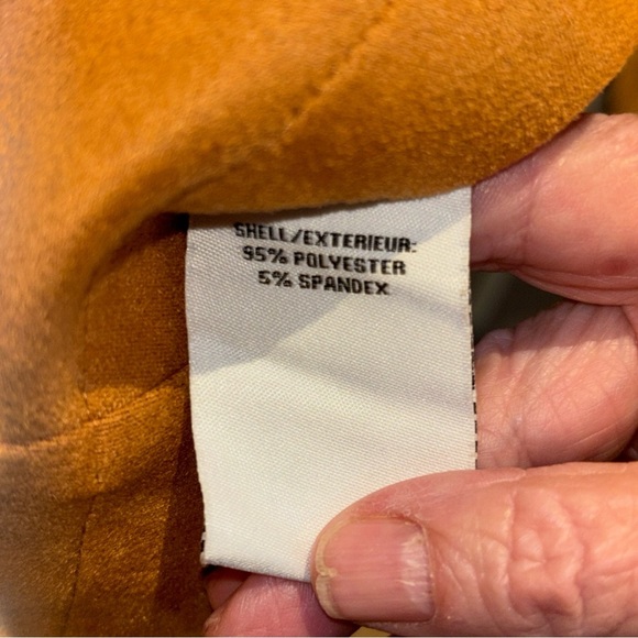 BAGATELLE COLLECTION NY LG STREETWEAR SPORTY JACKET POCKETS ZIPS SUEDE FEEL - Picture 5 of 8